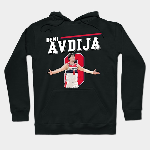 Deni Avdija Hoodie by WYATB Art